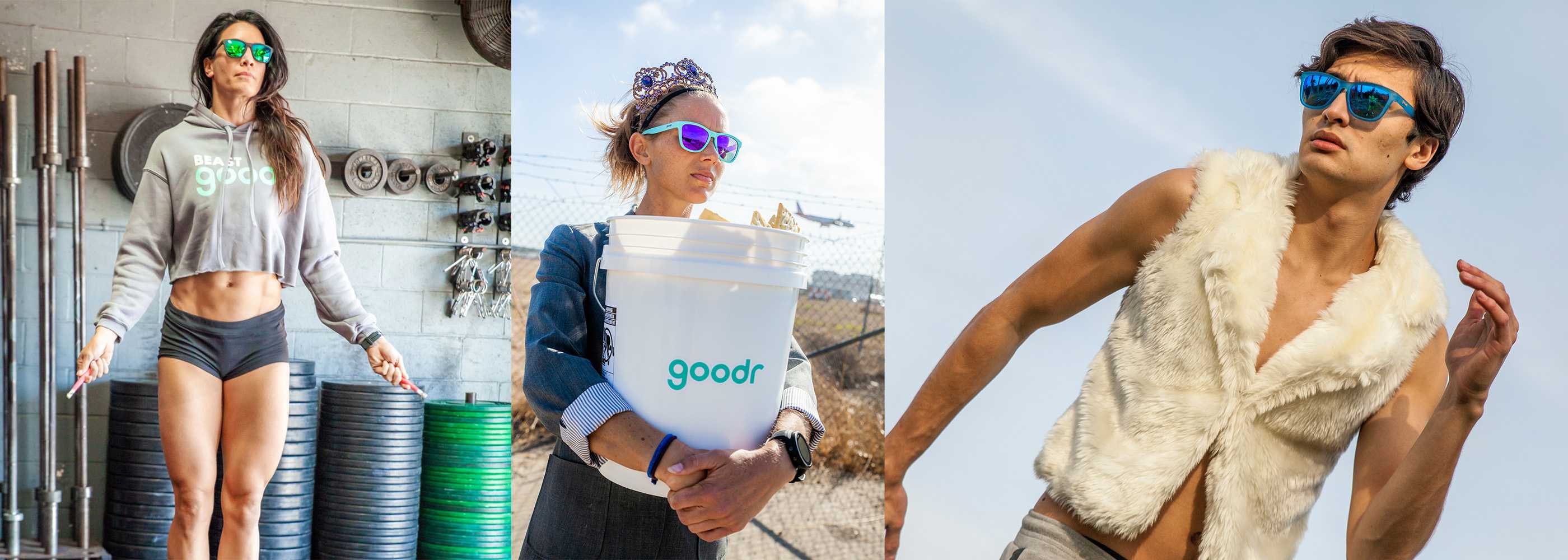 Collection of sunglasses from Goodr