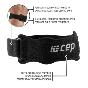 CEP mid support, patella strap, unisex